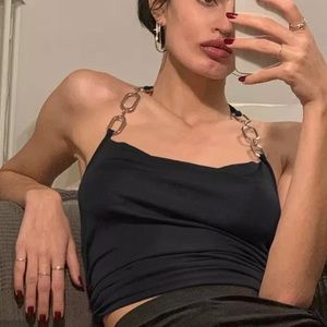 Black chain top